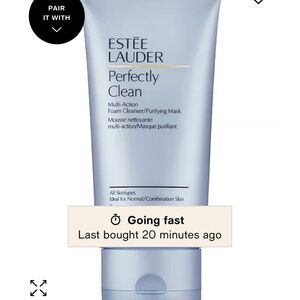Estée Lauder Perfectly Clean Multi-Action Foaming Cleanser + Purifying Face Mask